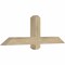 Ekena Millwork Eugene Rough Sawn Timber Gable Bracket, Douglas Fir, 48"W x 16"H x 4"D x 4"F, 8/12 Pitch GBW048X16X0404EUG00RDF - alternate 5
